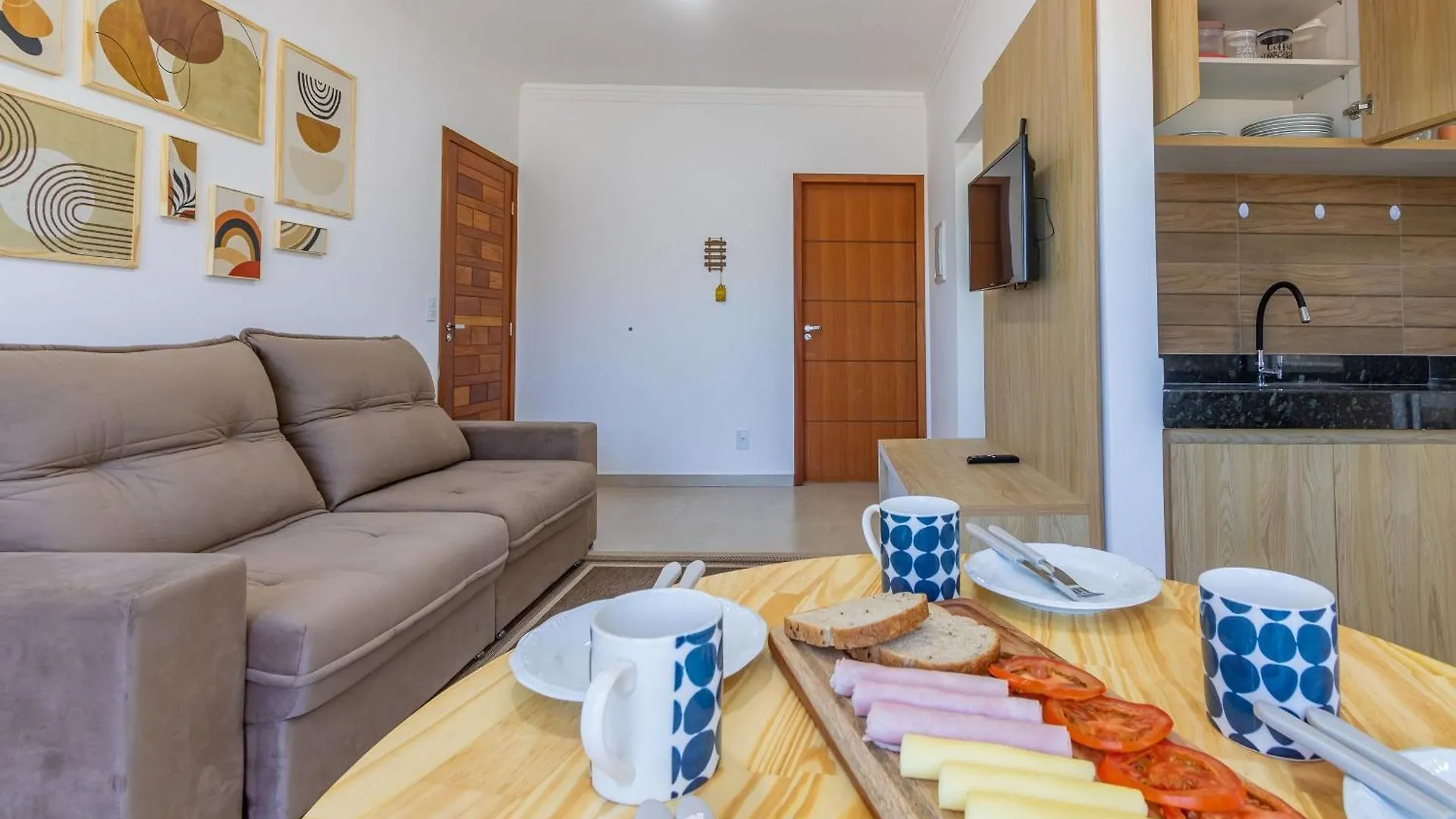 Aconchegante Apartamento Bem Mobiliado Pdm005 Porto Seguro 0*,